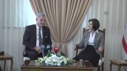 AB Bakanı ve Başmüzakereci Bozkır KKTC'de