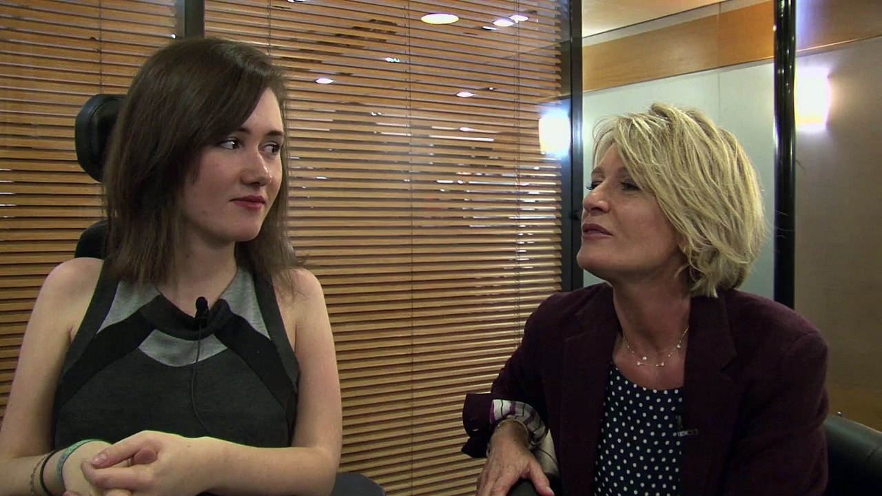 Sophie Davant et Jeanne vous donnent rendez-vous pour le Téléthon 2014