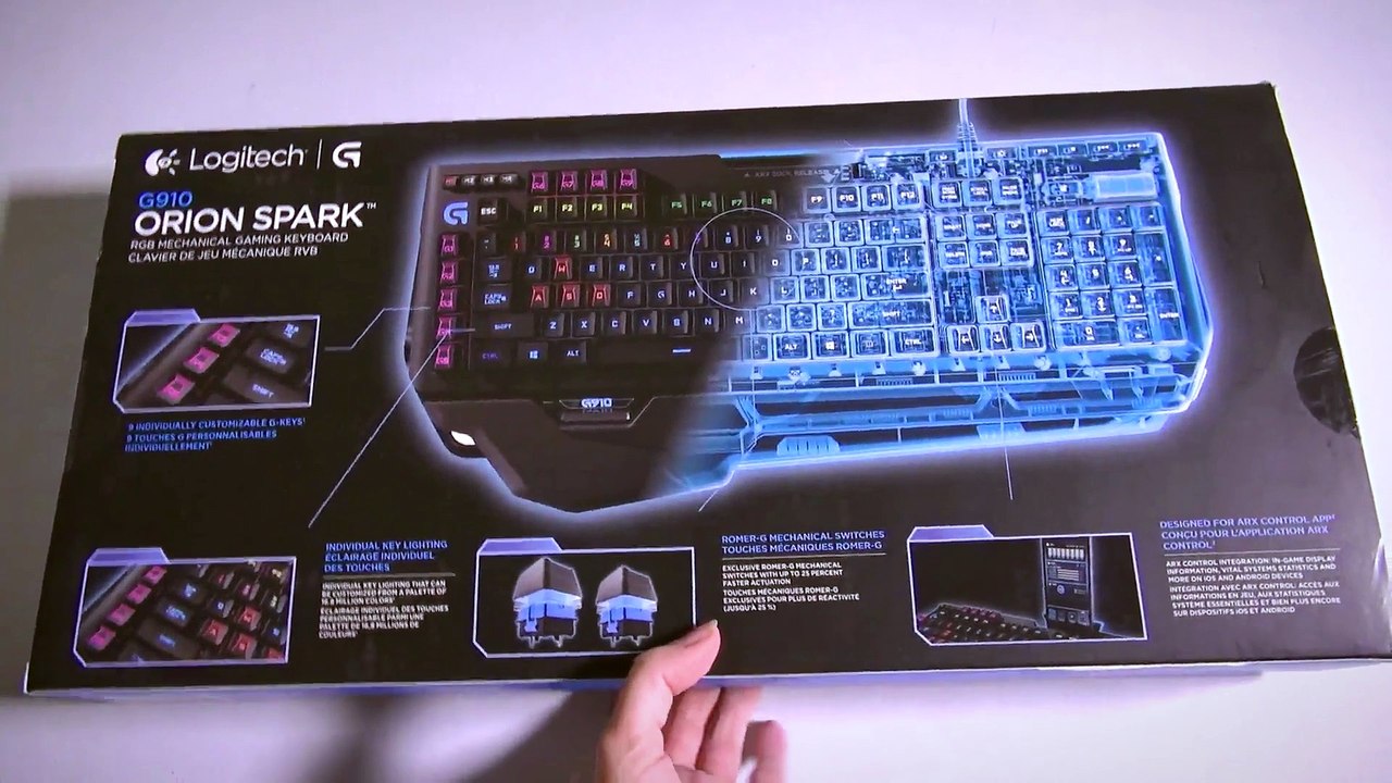 Unboxing Logitech G910