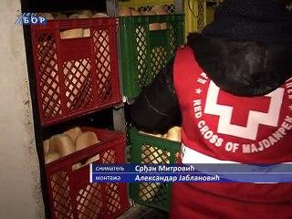 Pomoć stanovnicima Majdanpeka, 03. decembar 2014. (RTV Bor)