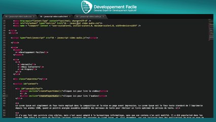 Comment utiliser les objets vidéo et audio avec JavaScript