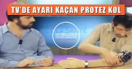 CANLI YAYINDA PROTEZ KOL EDEPSİZ MODA GİRERSE