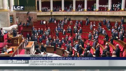 Download Video: Une minute de silence à l'Assemblée en hommage à Jacques Barrot