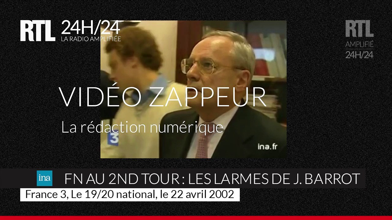 Jacques Barrot : ses larmes le soir où le FN passait au second tour