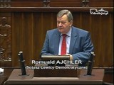 Poseł Romuald Ajchler - Wystąpienie z dnia 03 grudnia 2014 roku.