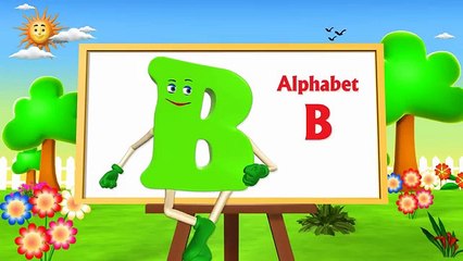 Letter B Song - 3D Animation Learning English Alphabet ABC Songs For children.mp4