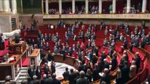La minute de silence pour Jacques Barrot à l'Assemblée nationale