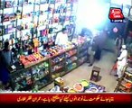 Abbtakk News acquired CCTV footage of Hasilpur general store robbery