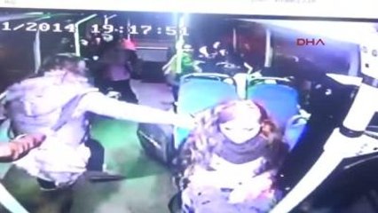 Zonguldak Ereğli Liseli Öğrenciye Halk Otobüsünde Şiddet
