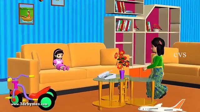 Miss Molly had a dolly - 3D Animation Nursery rhyme for children ( Miss polly had a dolly).mp4