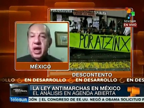 Sectores industriales apuestan por la represión a estudiantes: experto