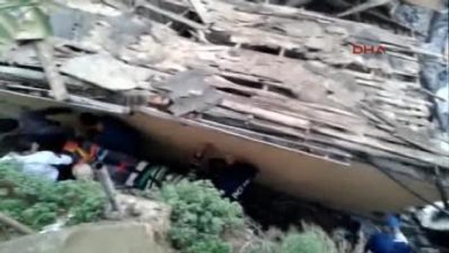 İstinat Duvarı Çöktü; 1 İşçi Yaralı