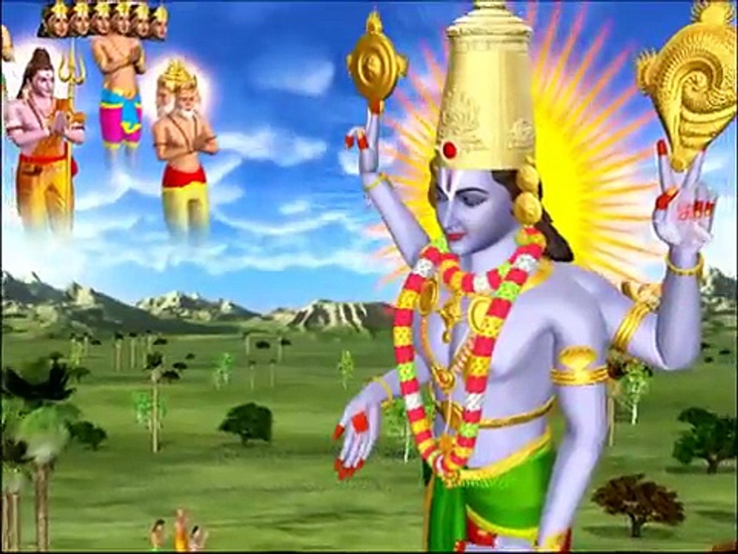 Sri Venkateswara Suprabhatam ( Stotram ) 3D Animation Songs Part  -  video Dailymotion