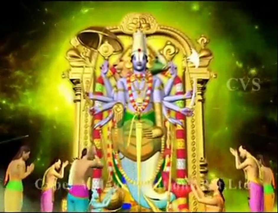 Srinivasa Govinda  - 3D Animation God Songs ( Hare Krishna Vishnu Bhajan Songs ).mp4