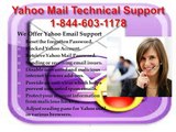 Yahoo Mail Technical Support |1-844-603-1178| Email Tech Solution for Yahoo