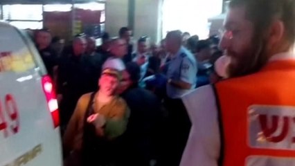 Suspected Palestinian stabs two in settlement supermarket