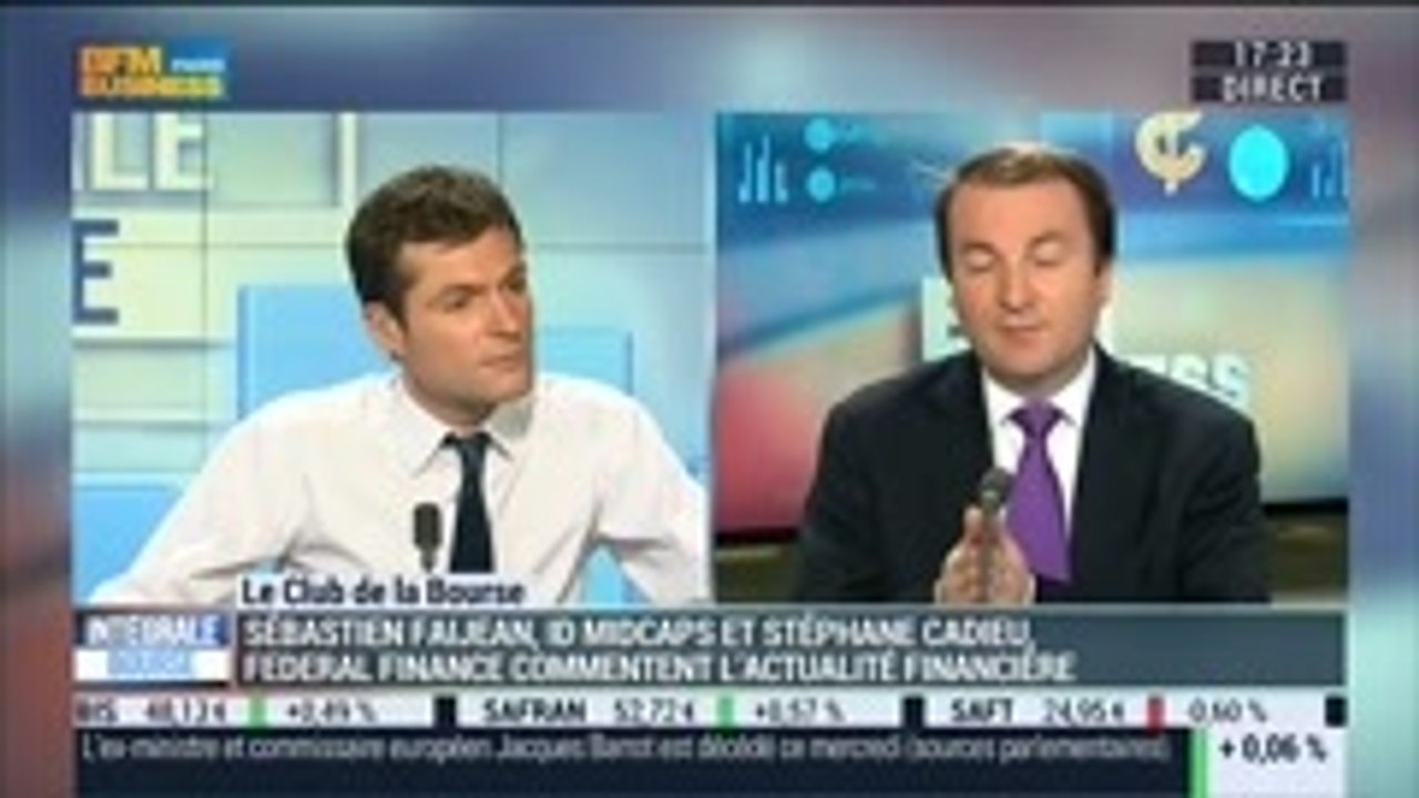 Le Club de la Bourse: Sébastien Faijean, Stéphane Cadieu et Jérôme Vinerier - 03/12