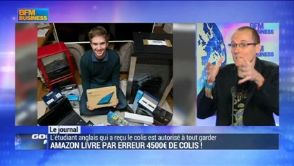 Amazon livre par erreur 4.500 euros de colis à un étudiant