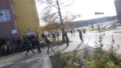 Üniversite Öğrencileri ile Özel Güvenlik Görevlileri Arasında Arbede