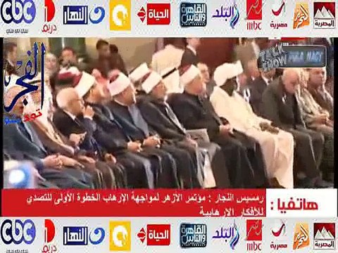 بالفيديو..النجار اجتماع الامام الأكبر والبابا تواضروس على نشر مبادئ المحبة والسلام..يمثل انتفاضة لنصف العالم