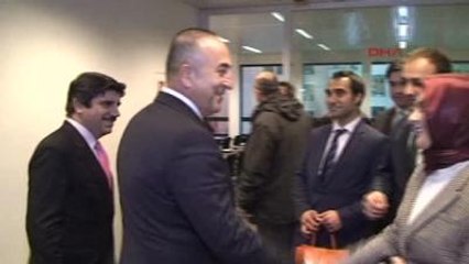 Bakan Çavuşoğlu AK Parti Brüksel Ofisini Ziyaret Etti