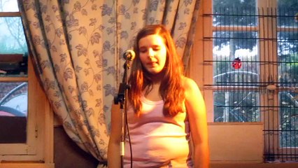 Lola Reva chante "puisque tu pars" 03 12 2014