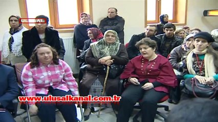 Eğitim faaliyeti başladı ve engellilere tekerlekli sandalye dağıtıldı