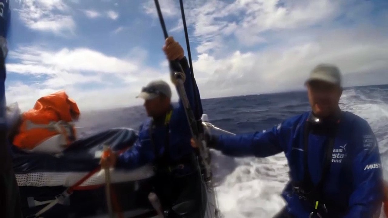 Volvo Ocean Race - Team Vestas Wind hors de danger