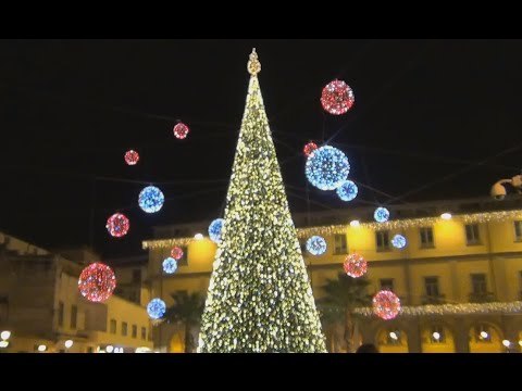 Aversa (CE) - La città si accende per il Natale (29.11.14)