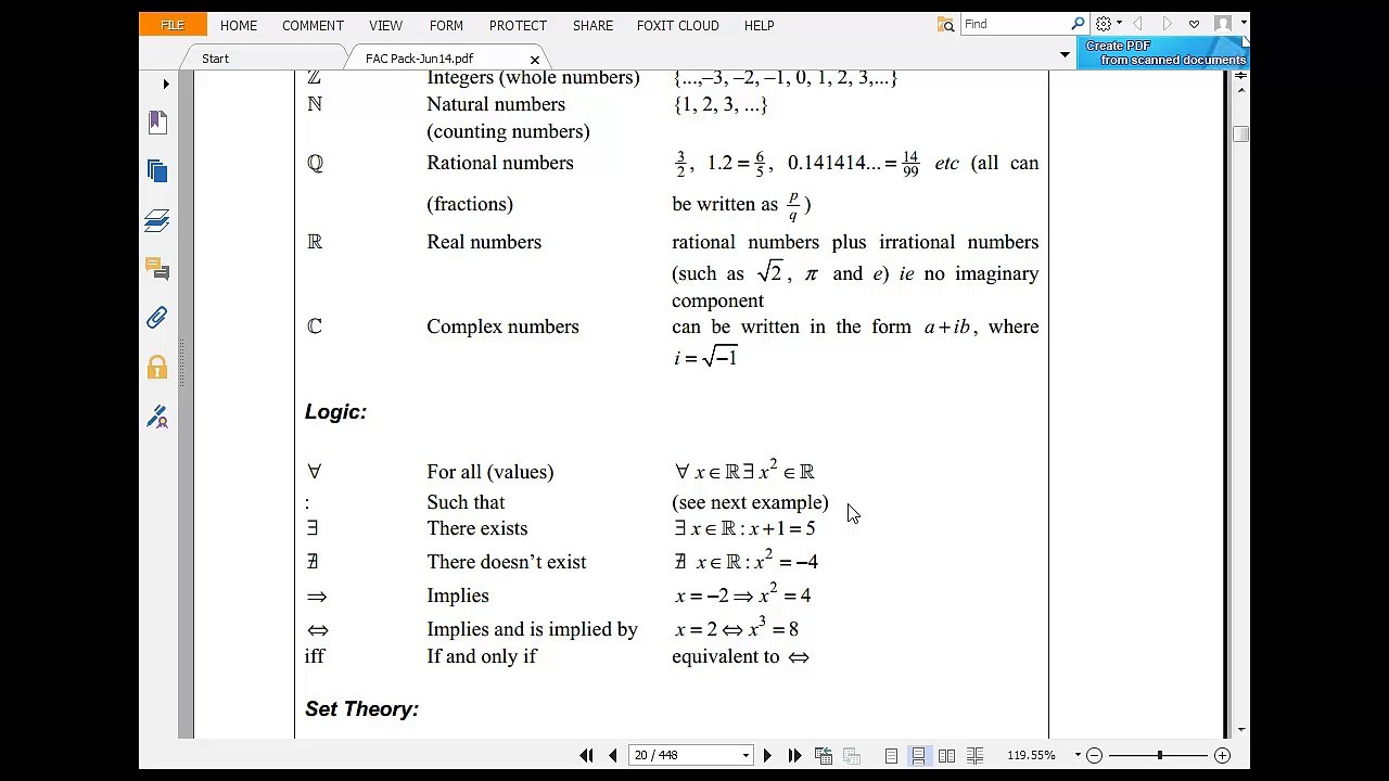 Actuarial Common Entrance Test (ACET) Fundamental FAC Pack Part 1