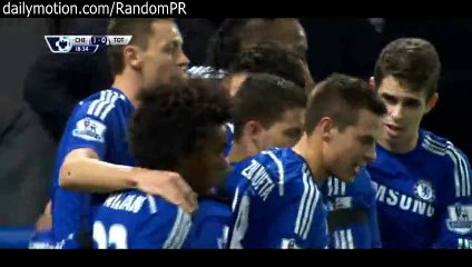 Goal Hazard - Chelsea 1-0 Tottenham- 03-12-2014