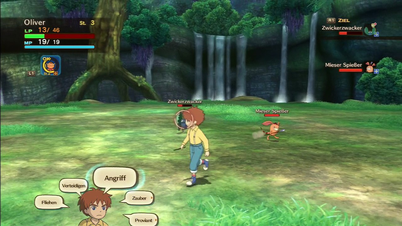 #4 Let's Play Ni no Kuni: Der Fluch der Weißen Königin (DE/HD/Blind)-Der Wächter des Waldes