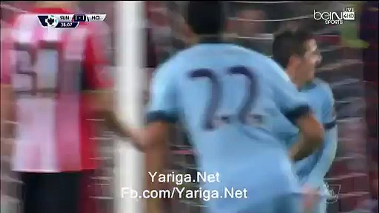 Sunderland 1 - 2 Manchester City  Jovetic