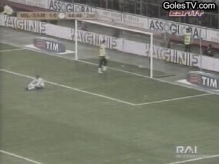 Milan 1-0 Sampdoria (Ambrosini)