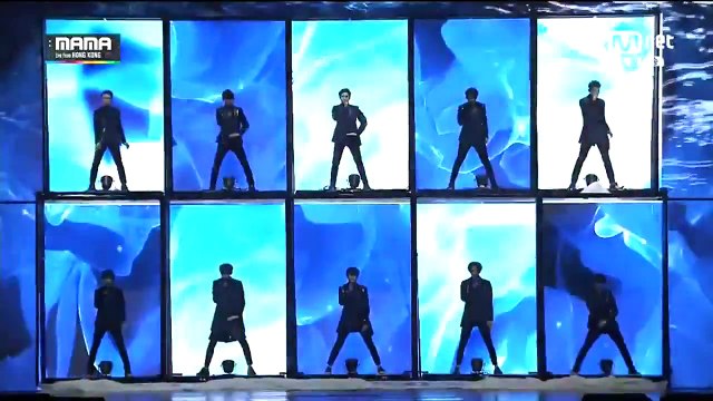 [Mnet] MAMA EXO VCR+Black Pearl cut