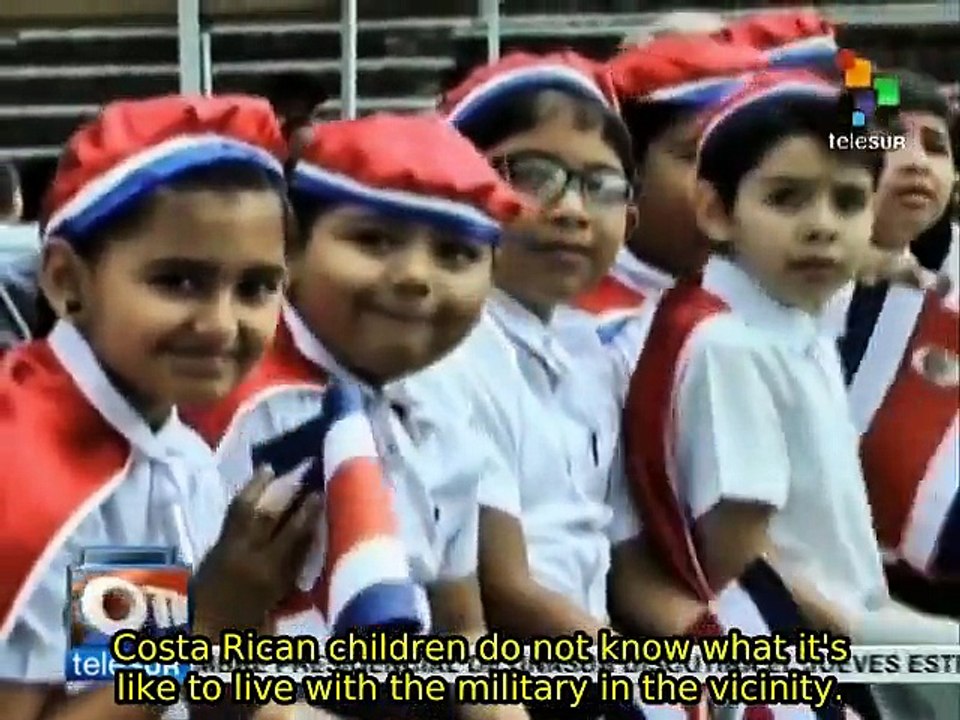 Costa Rican activists protest militarization of police