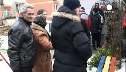 Las lluvias heladas y las bajas temperaturas causan el caos en parte de Europa