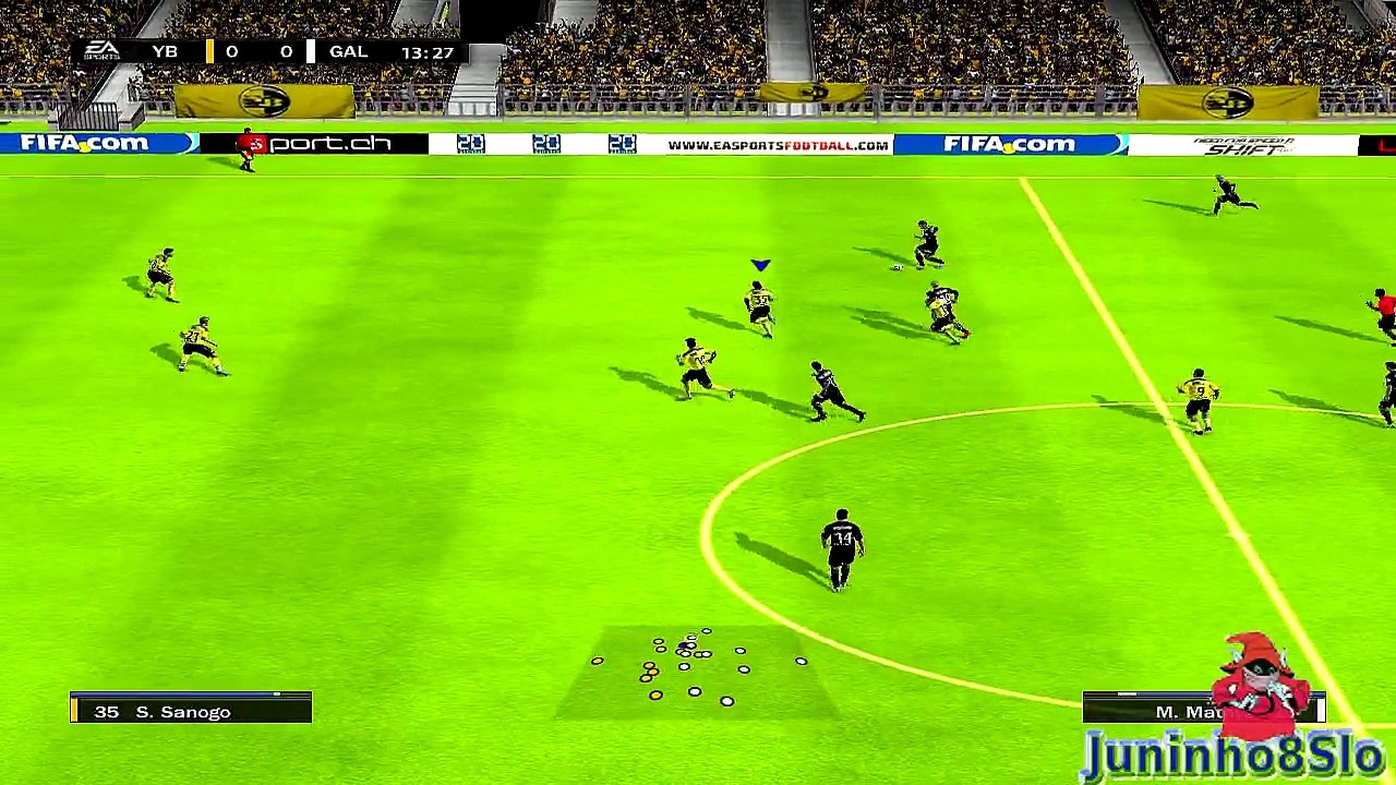Fifa 10-Manager Mode-BSC Young Boys vs FC St.Gallen-Game 48