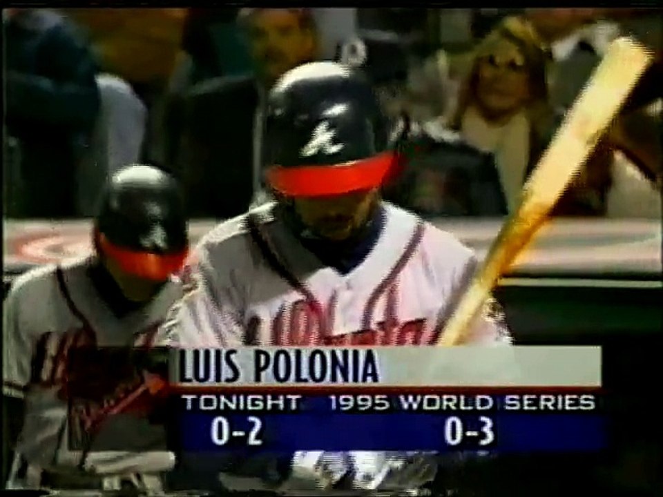 MLB  1995 World Series G3 - Cleveland Indians vs Atlanta Braves 1995-10-24