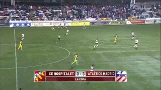 Copa Del Rey 'Hospitalet 0 Atlético de Madrid  3