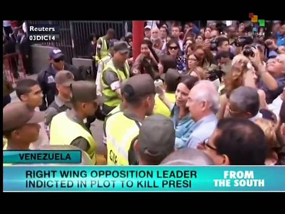 Venezuela: Right-wing leader indicted in plot a...