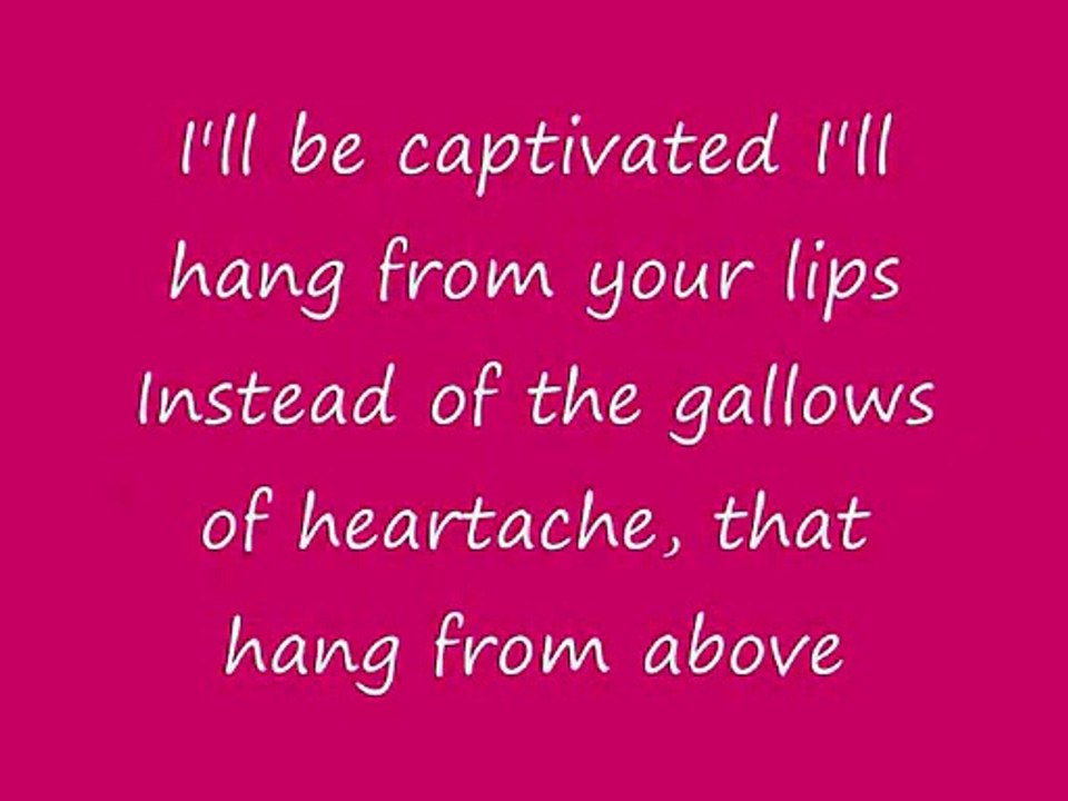 I'll Be - Edwin McCain Lyrics