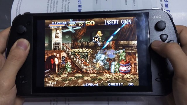 04 Free Metal Slug 1 FBA Emulator Video Game-JXD S7800B[android/IOS] Handheld game console