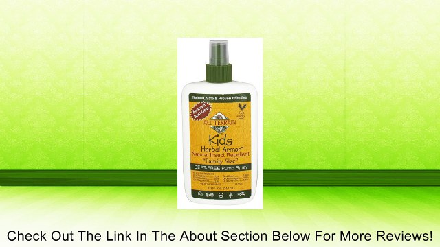 All Terrain - Herbal Armor Kids Insect Repellent Deet Review