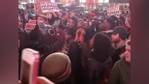 Social video of Eric Garner protests in New York