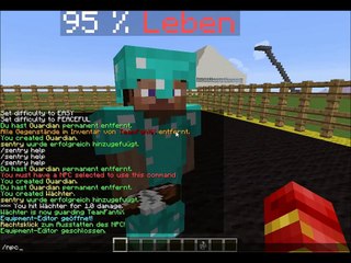 Minecraft #014 Npc Wachter erstellen