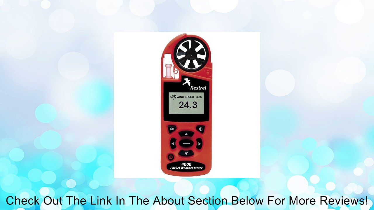 Kestrel 4000 Pocket Weather Tracker Review