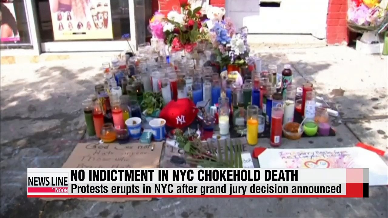 Grand jury decides against indictment for white NYPD officer in death of black man