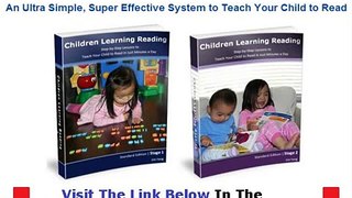 Children Learning Reading Shocking Review Bonus + Discount