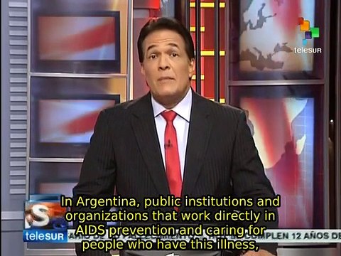 In Argentina, activists hold awareness campaign on World AIDS Day